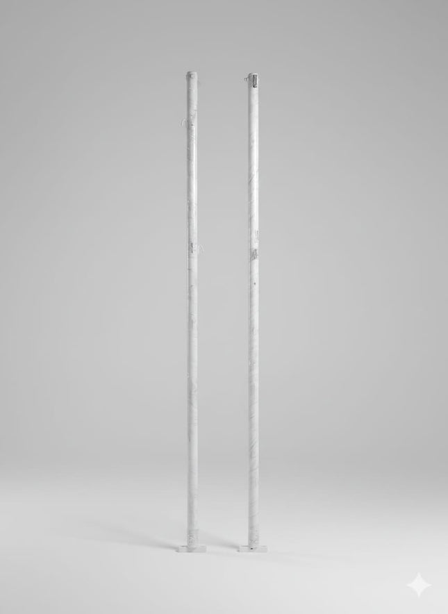 Badminton Poles Fixed