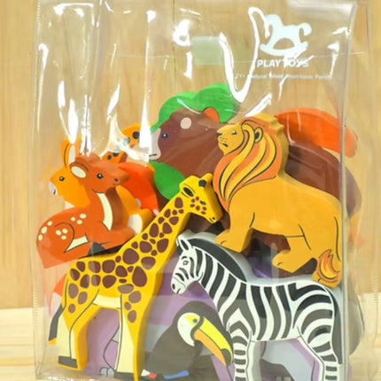 SA Wooden Animal Toy Set