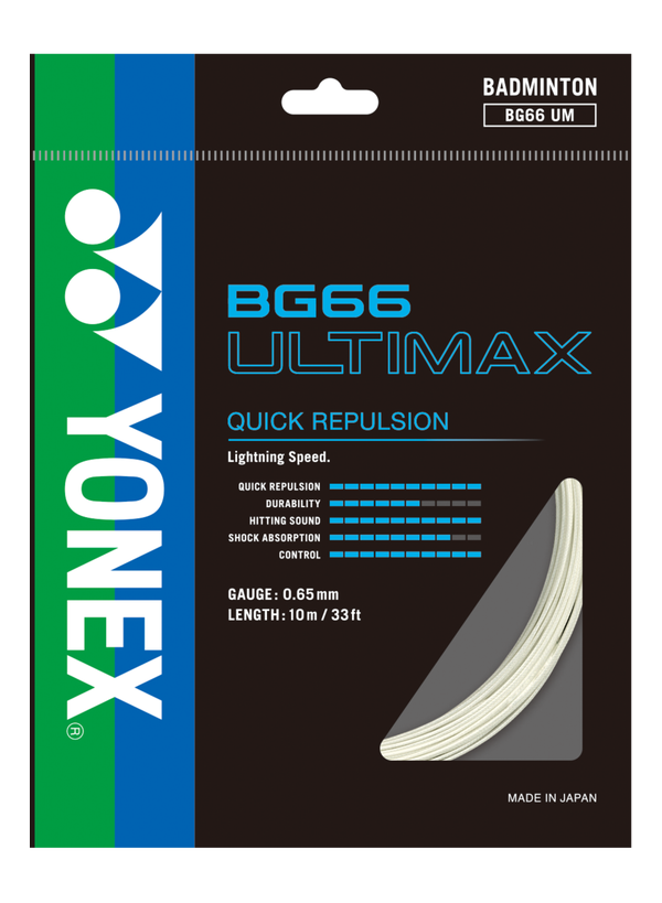 YONEX BG 66 Ultimax Badminton String