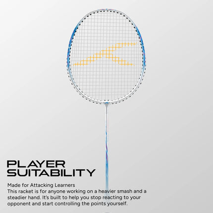 Hundred  Carbotek 1000 Badminton Racquet