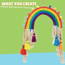 Kalakaram Macrame Rainbow Activity Kit