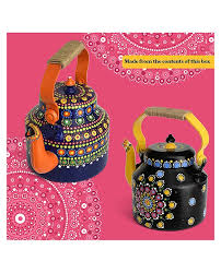 Kalakaram Dot Mandala Kettle Painting Kit