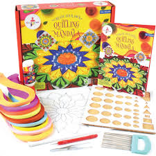 Kalakaram Quilling Mandala Activity Kit