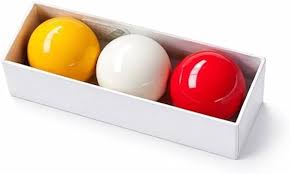 Billiard Ball Set (Pack of 3)