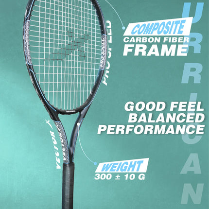Vector X Hurricane Tennis Racquet