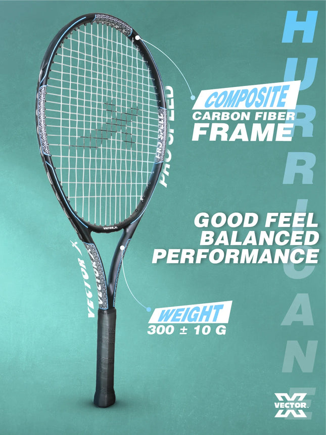 Vector X Hurricane Tennis Racquet