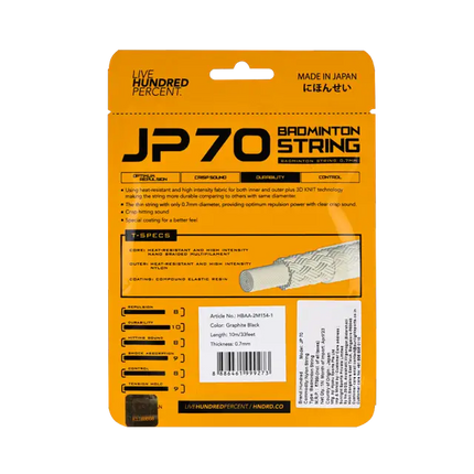 HUNDRED JP70 Badminton String