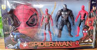 KT Spider man cosplay toys