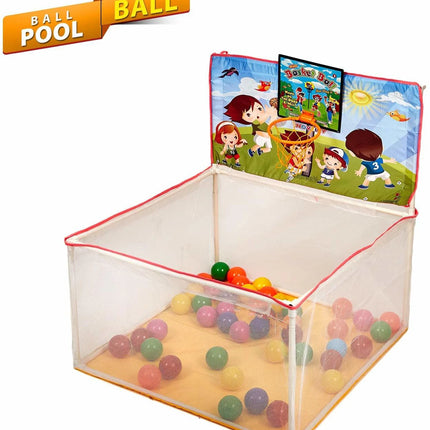 Archana Novelty Dream Basketball Cum Ball Pool 2 In 1