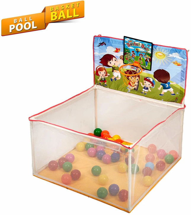 Archana Novelty Dream Basketball Cum Ball Pool 2 In 1