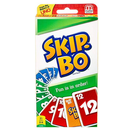 Mattel Toys Uno Skip Bo Card Game
