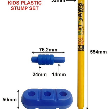 Kitsaws Kids Plastic Stump Set