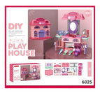 Diy Doll Play House 34Pcs