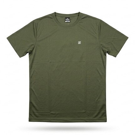 NNN Dot Knit Round Neck Half Sleeve T-Shirt