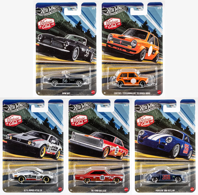 Mattel Hotwheels Silver Series Vintage Club