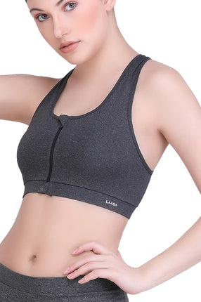 Laasa Sports Bra with Front Zip 2340