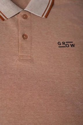 Grow Premium Polo Collar T-Shirt