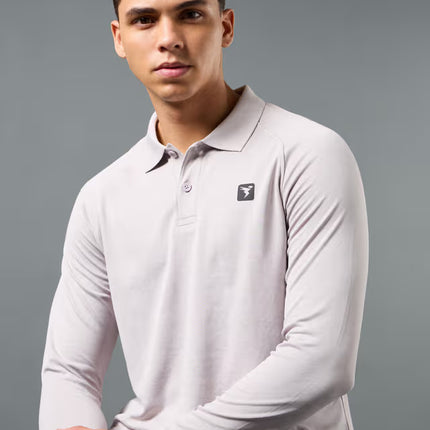 Technosport Style 67 Slim Fit Polo Full Sleeve Collar T-shirt
