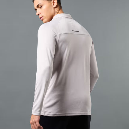 Technosport Style 67 Slim Fit Polo Full Sleeve Collar T-shirt
