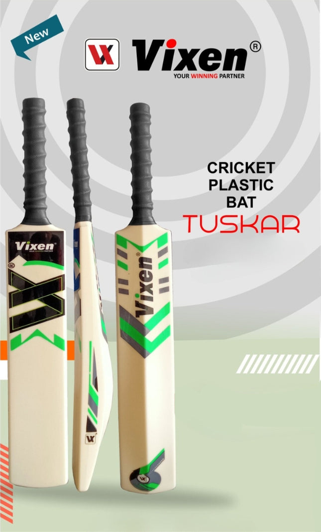 Vixen Plastic Cricket Bat Tuskar Full Size