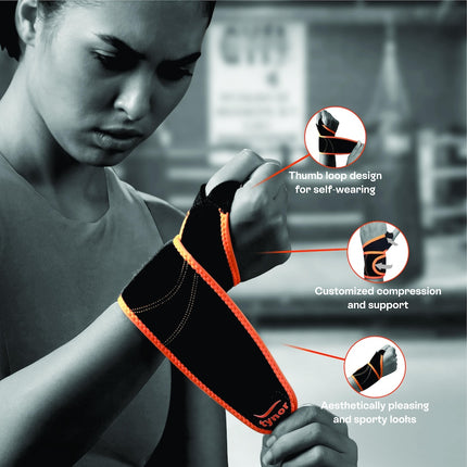 Tynor Wrist Wrap with Thumb Loop