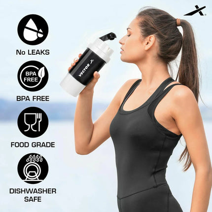 Vector X Gym Shaker Bottle Thunder